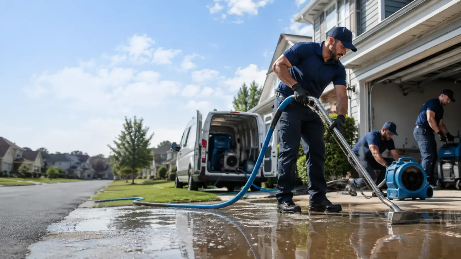 Flood Damage Restoration in Corona Del Mar, CA